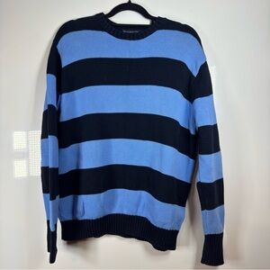 Brandy Melville Brianna Sweater Navy and Blue